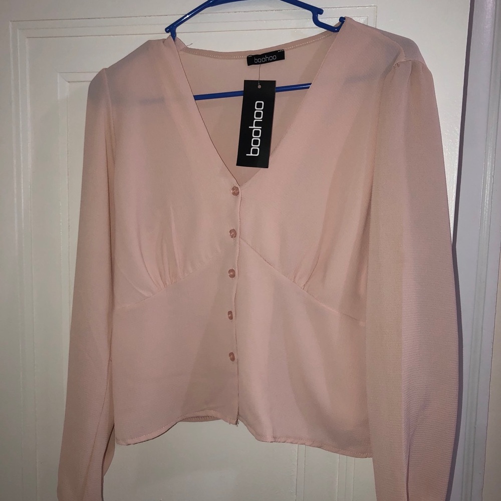 Women waist detail blouse